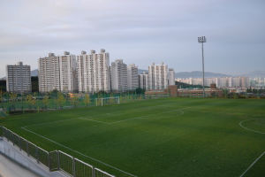 サッカー場